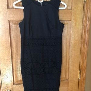 Navy Above the Knee Dress